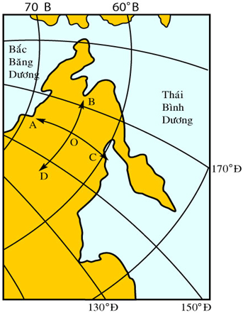 Hinh 13. Bản đồ khu vực Đông Bắc Á