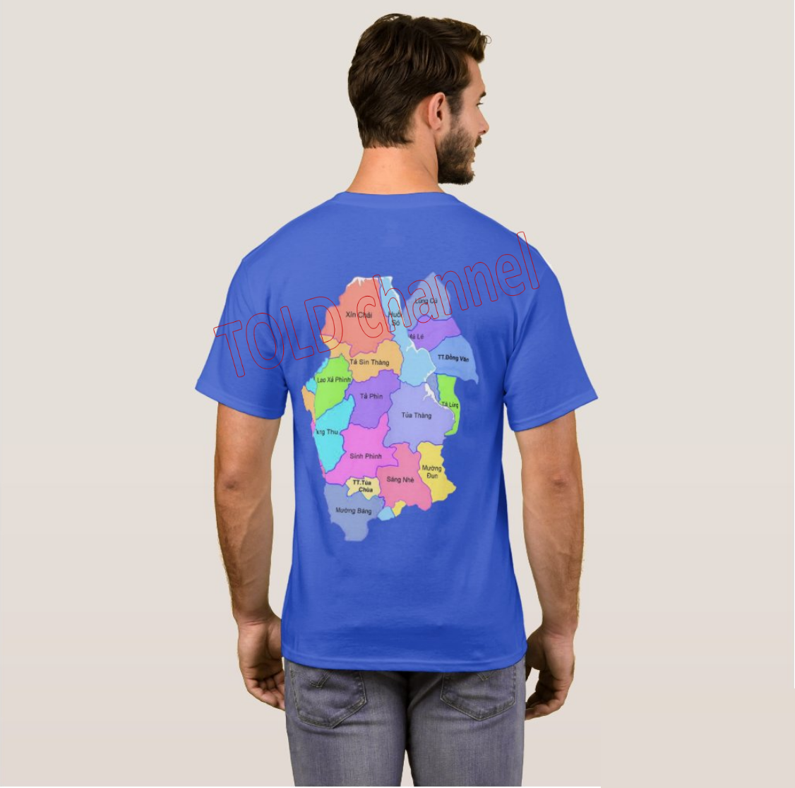 Ao T-Shirt (Xanh nuoc bien3) - TOLD channel